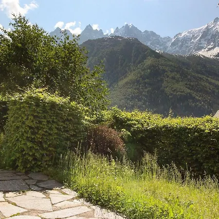 Les Alpins - Centre De - Renove Avec Jardin Et Vue Imprenable Sur Le Montblanc شامونكس